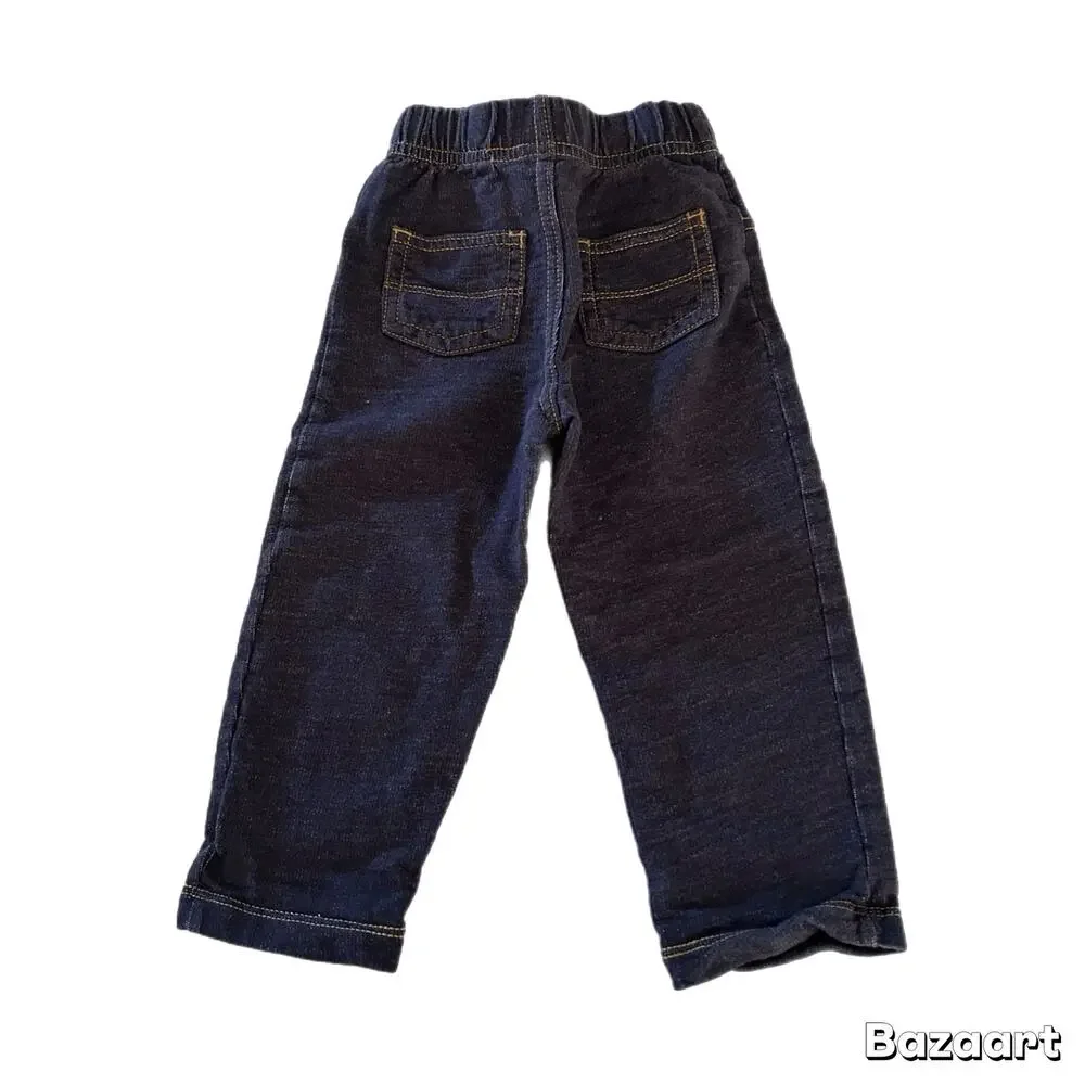 Carter’s Faux Denim Leggings Baby Girl Size 18M